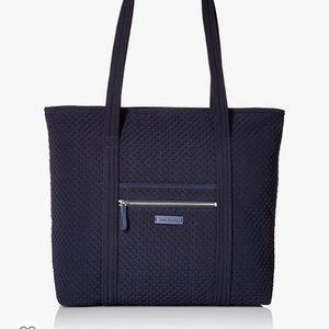 Navy blue Vera Bradley tote bag